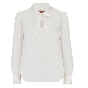 Rebecca Taylor Satin Clip Top